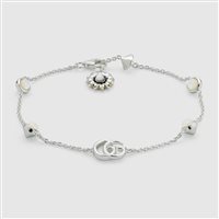 Bracciale Gucci Donna GG Marmont in Argento Madreperla YBA773229001017 - YBA773229001017